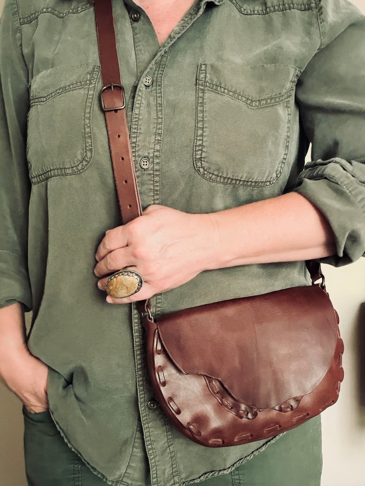 Badlands Canyon Bag | Leather Crossbody