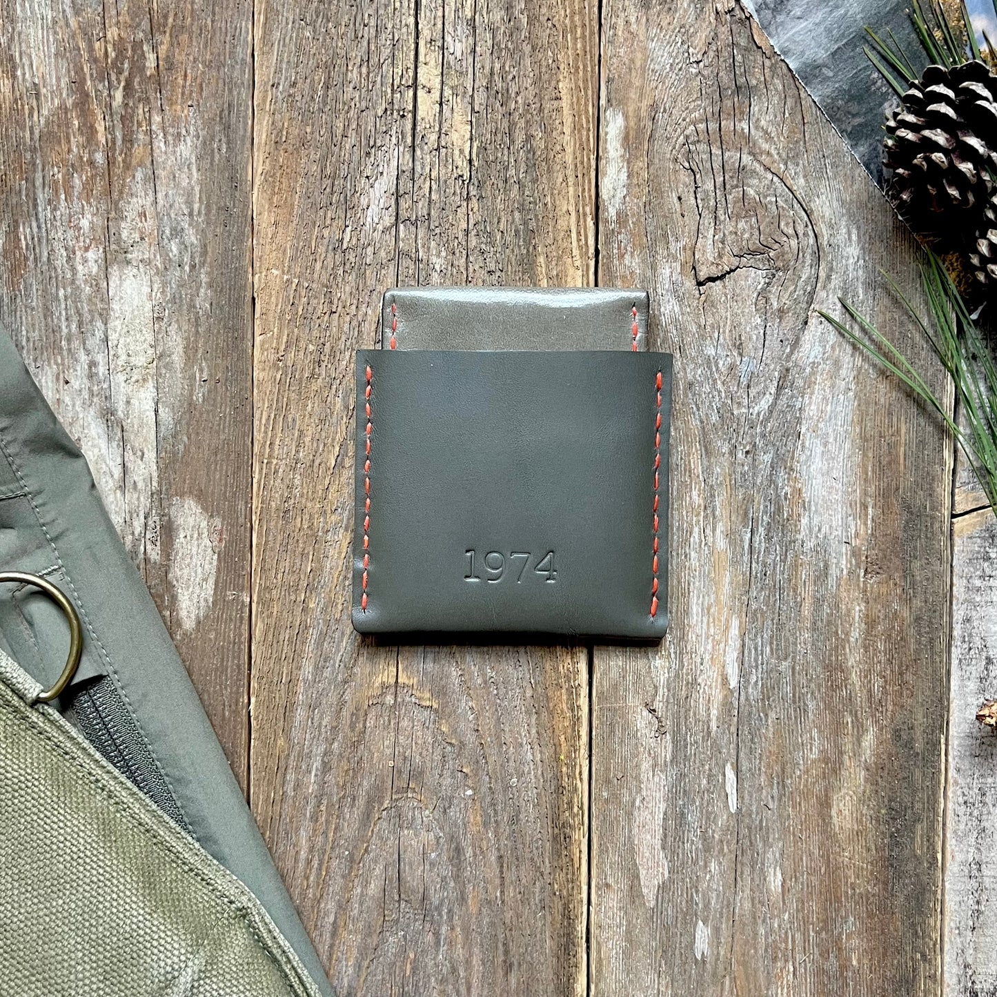 Lucas Winter Slim Leather Wallet | Utilitarian