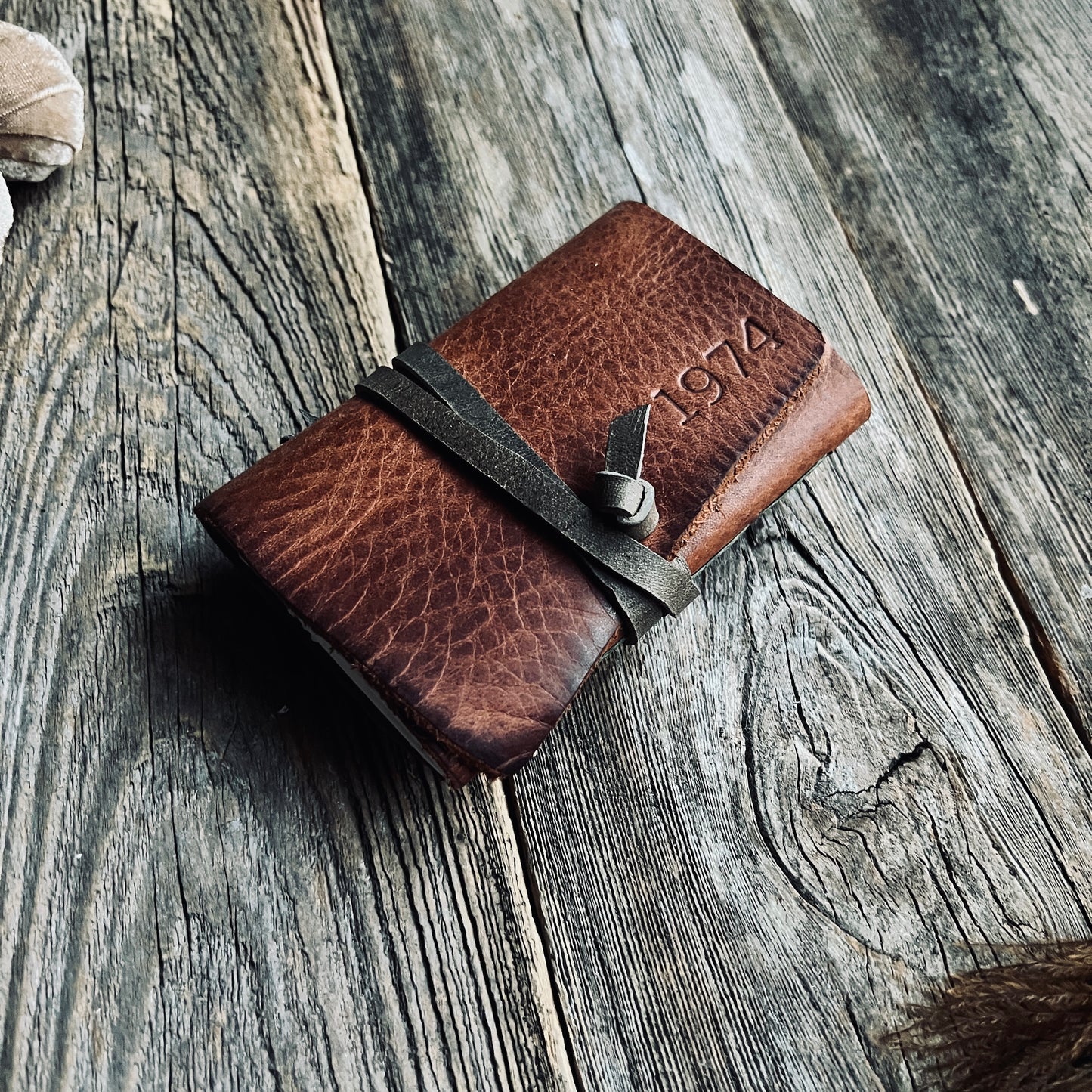1974 Mini Leather Journal