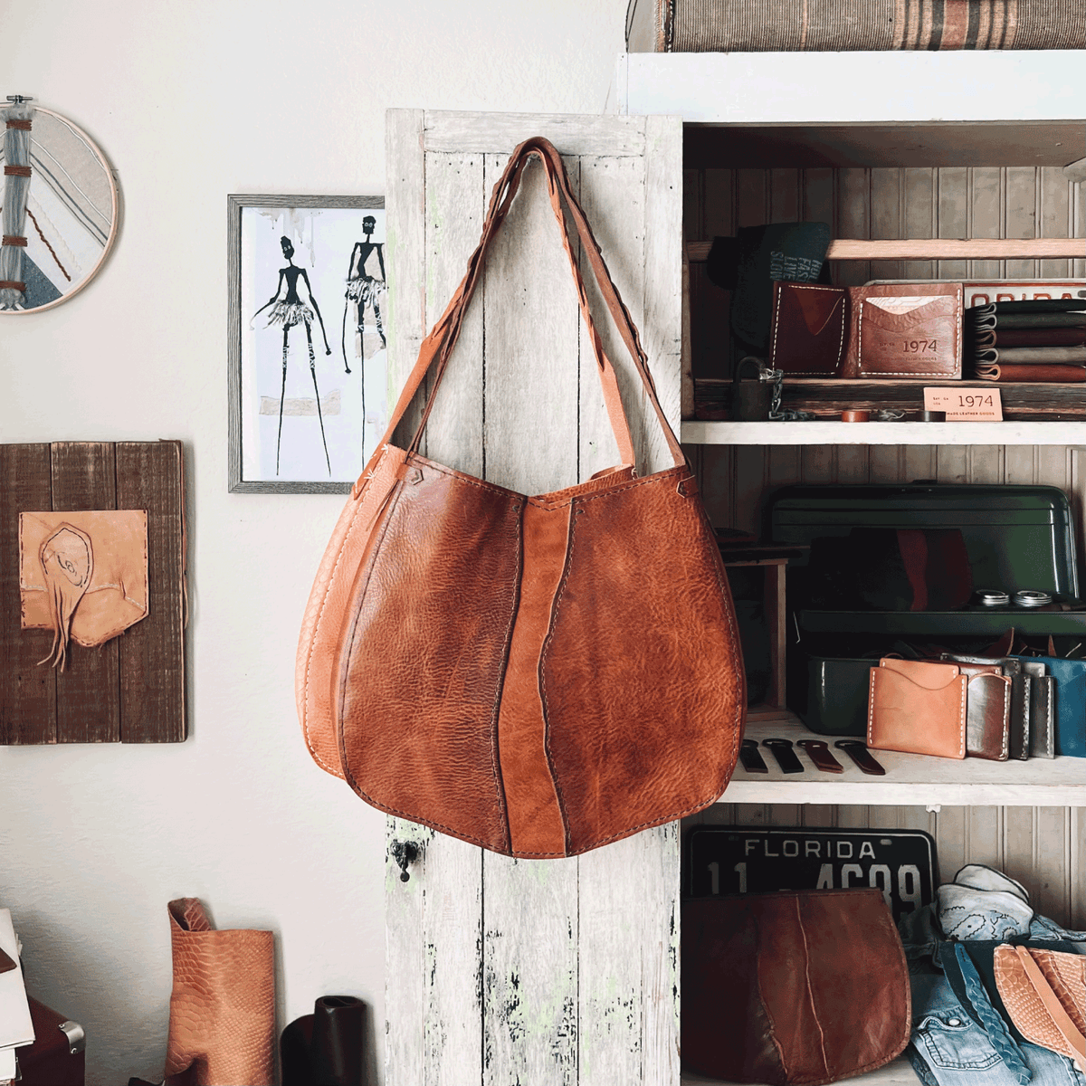1974 River Collection | Veg-Tan Leather Bags
