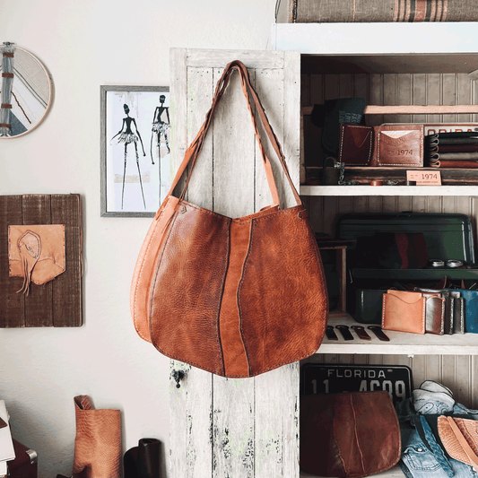The River | Signature Leather Hobo Bag | Made to Order