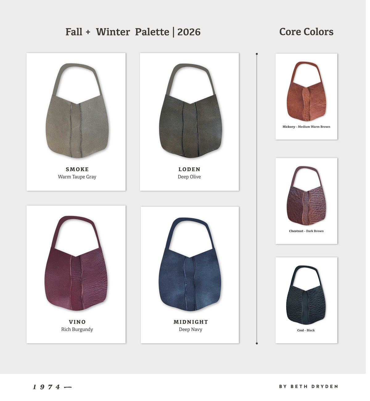 St. Johns River | Slim Leather Tote