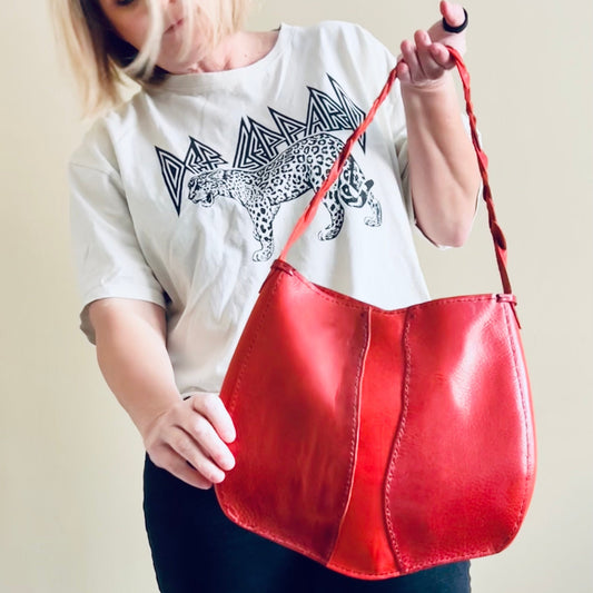 Beaufort River Leather Hobo Bag