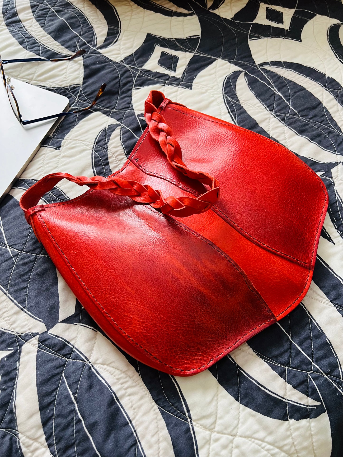 Beaufort River Leather Hobo Bag