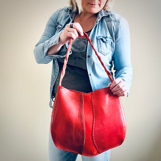 Beaufort River Leather Hobo Bag