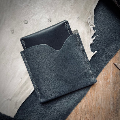 Lucas Winter Slim Leather Wallet | Back in Black