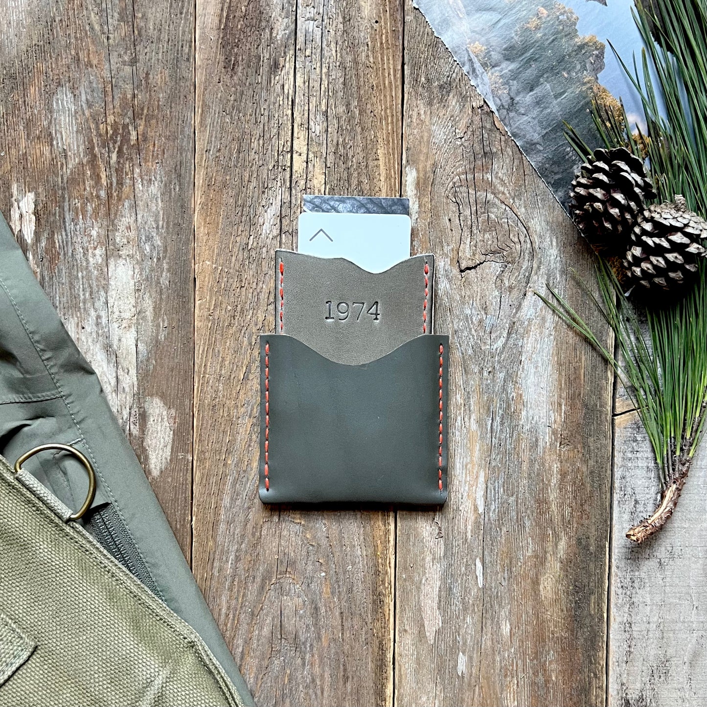 Lucas Winter Slim Leather Wallet | Utilitarian