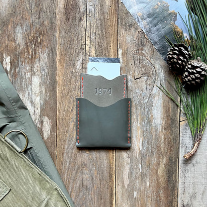 Lucas Winter Slim Leather Wallet | Utilitarian