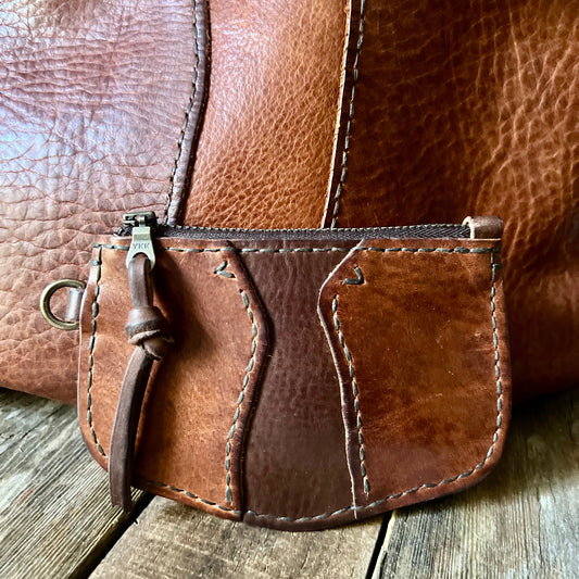 Lincoln River | Leather Coin Pouch