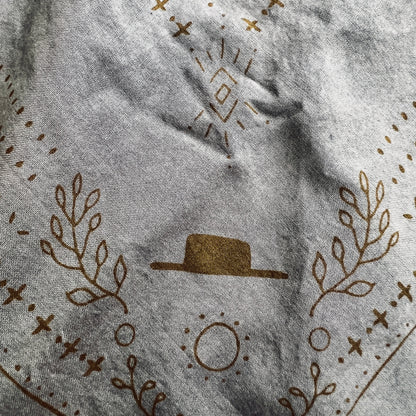 Eloise et moi // Georgia Bandana - Premium Japanese Cotton Cambric in Smoke Gray