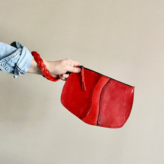 Broad River | Leather Wristlet