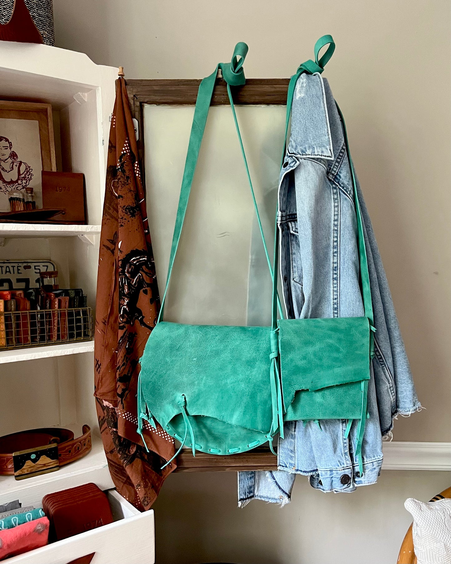 Camila Half-Moon Shoulder Bag – Artisan Leather Bag