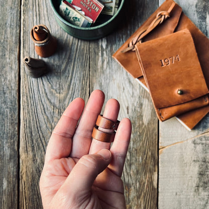 Dakota Leather Ring