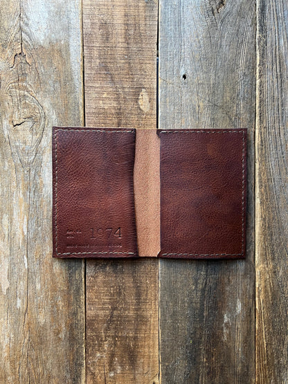 Wyatt Leather Passport Holder