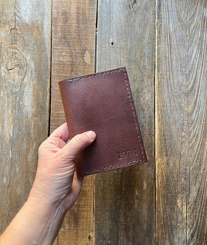 Wyatt Leather Passport Holder