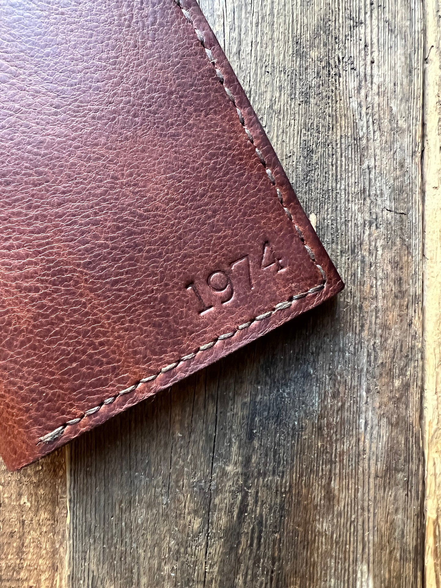 Wyatt Leather Passport Holder