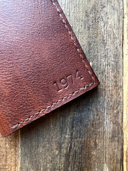 Wyatt Leather Passport Holder