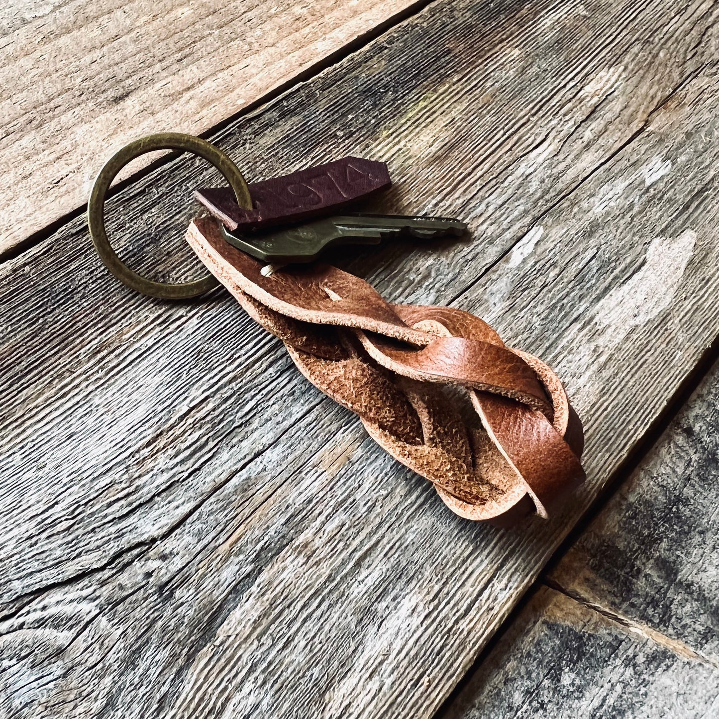 1974 Little River Key Fob in Hickory