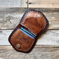 1974 Thames River Leather Wallet in Chestnut & Hickory (RTS)