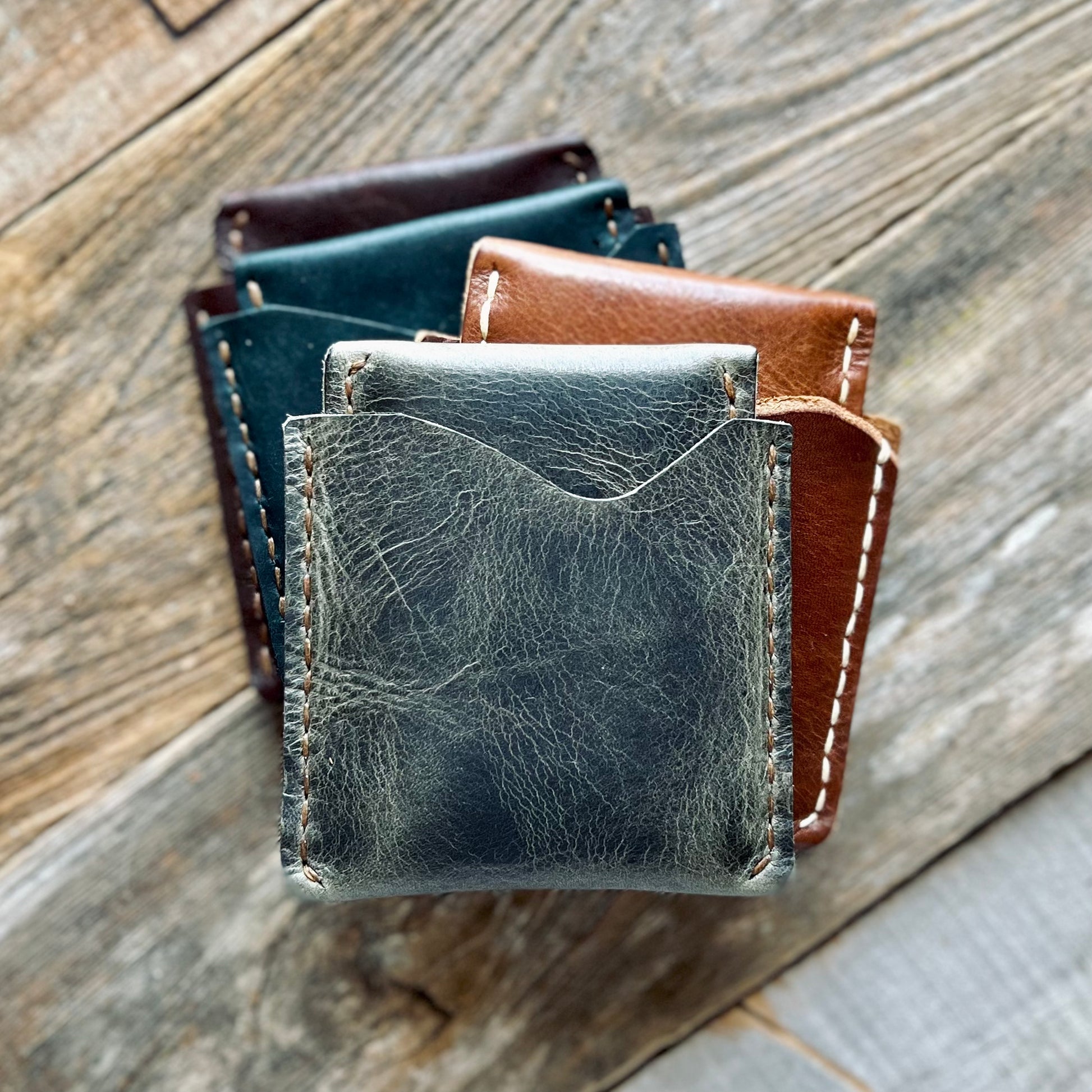 Antique Kangaroo Leather 15 Card+ Womens Wallet - Wallets