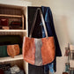 1974 St. John's River Leather Tote in Hickory & Smoke (RTS)