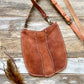 Moon River Leather Crossbody Bag